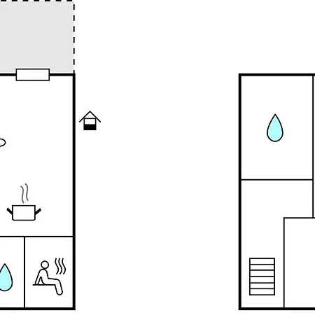 Reetdachhausschilf-idyll Prázdninový dům Garz (Usedom)